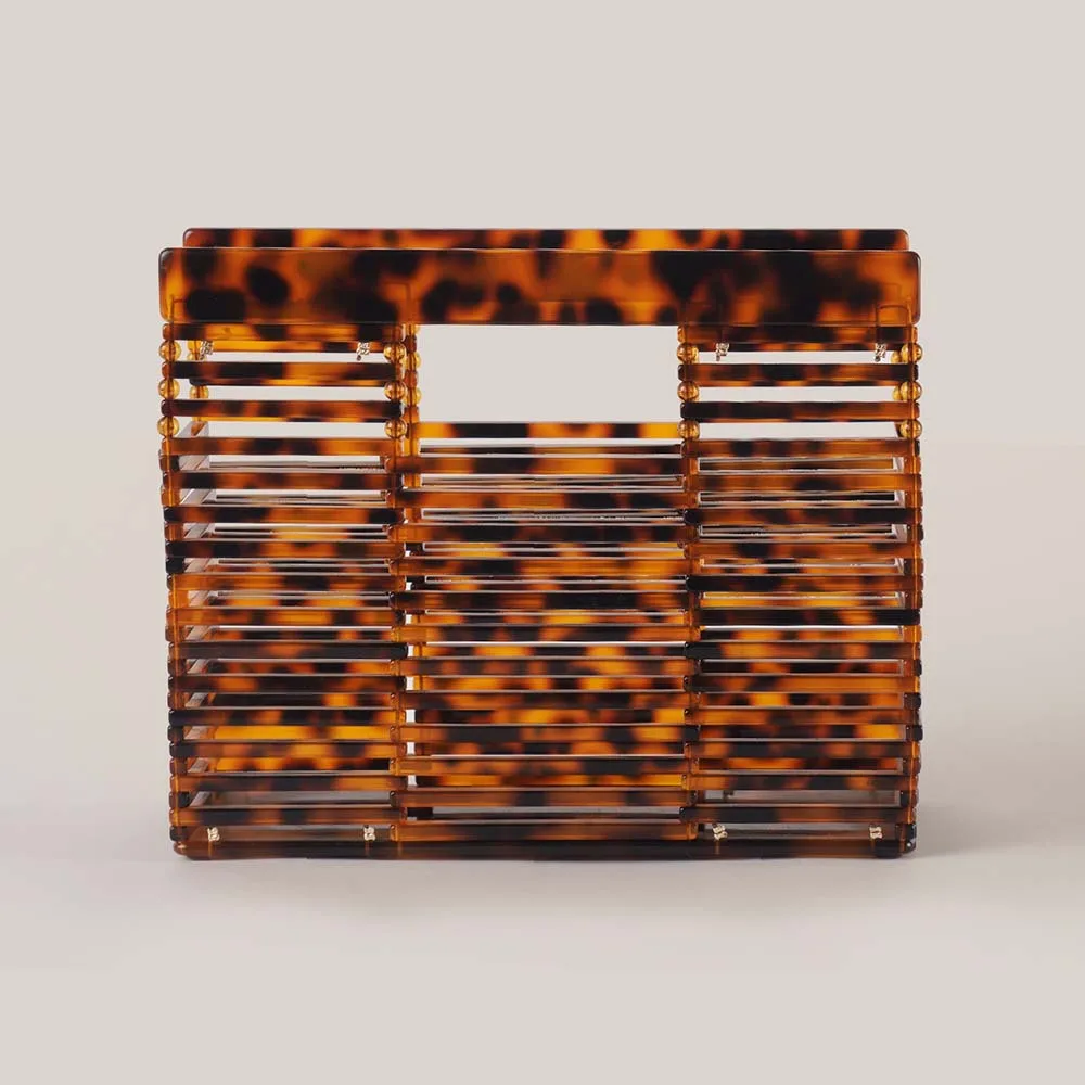 Open Top Handle Square Beach Bag Online Top-Handle Purse Beads Basket Women Summer Leopard Acrylic Stripes Hollow Out Handbag
Open Top Handle Square Beach Bag Online Top-Handle Purse Beads Basket Women Summer Leopard Acrylic Stripes Hollow Out Handbag
