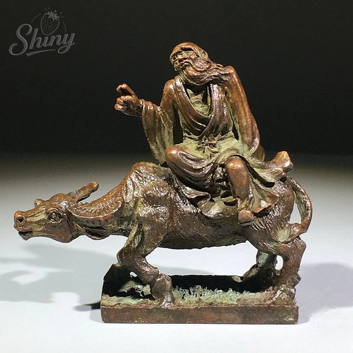 Chinese Lao Tzu Statue Home Decoration Character Sculpture Bronze Lao Tzu Riding Bull Art Sculpture Handicraft Decoration
Chinese Lao Tzu Statue Home Decoration Character Sculpture Bronze Lao Tzu Riding Bull Art Sculpture Handicraft Decoration
