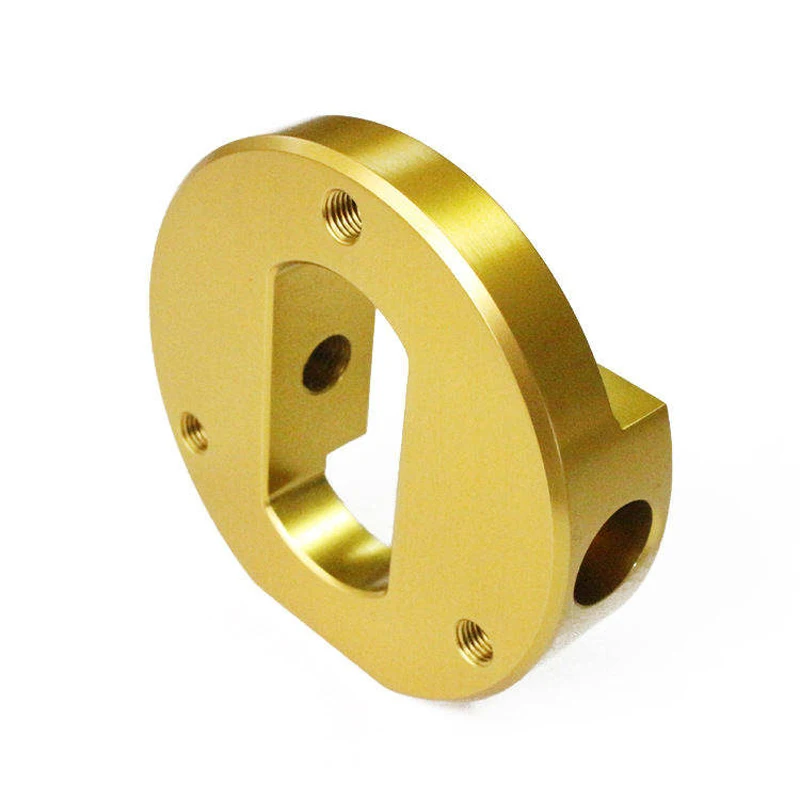 Custom CNC Machined Aluminum Brass Parts Anodized Gold Blue Silver Finish Precision Bracket and Housing for Industrial Equipment
Custom CNC Machined Aluminum Brass Parts Anodized Gold Blue Silver Finish Precision Bracket and Housing for Industrial Equipment