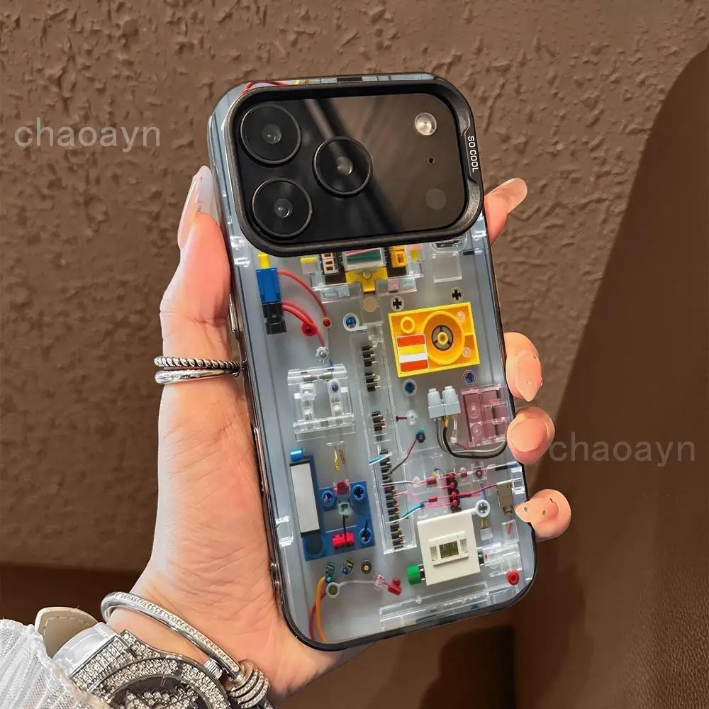 Circuit board design Phone Case case for iPhone17 16 15 14 13 12 11 Pro/ Max/Plus shock-proof rear cover anti-fingerprint
Circuit board design Phone Case case for iPhone17 16 15 14 13 12 11 Pro/ Max/Plus shock-proof rear cover anti-fingerprint