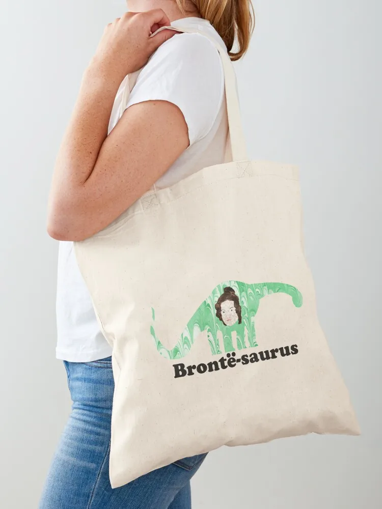 Bronte-saurus! Tote Bag tote bags men Big bag Canvas shoulder bag
Bronte-saurus! Tote Bag tote bags men Big bag Canvas shoulder bag