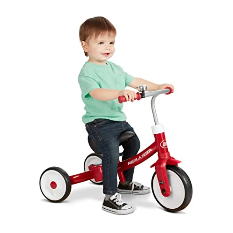 Детский трехколесный велосипед Radio Flyer Triple Play 3-в-1 для детей от 1 до 3 лет, трансформируемый в беговую машинку, без инструментов, с регулируемой мягкой подушкой, размер S
Детский трехколесный велосипед Radio Flyer Triple Play 3-в-1 для детей от 1 до 3 лет, трансформируемый в беговую машинку, без инструментов, с регулируемой мягкой подушкой, размер S