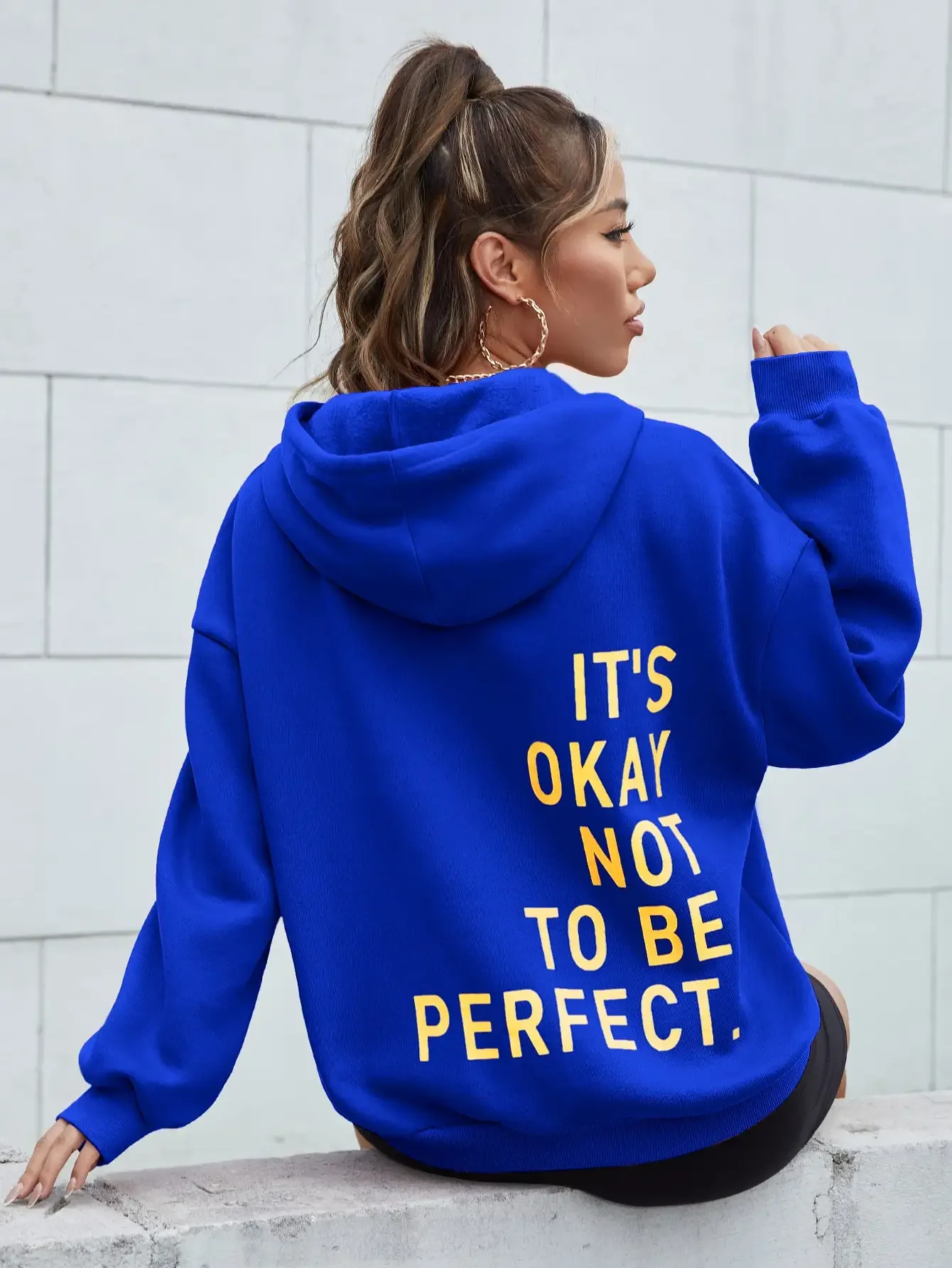 It's Okay Not To Be Perfect Art Letter Hoodies Female Fashion Casual Hoody Hip Hop Autumn Clothing Pocket Fur-liner Pullover
It's Okay Not To Be Perfect Art Letter Hoodies Female Fashion Casual Hoody Hip Hop Autumn Clothing Pocket Fur-liner Pullover