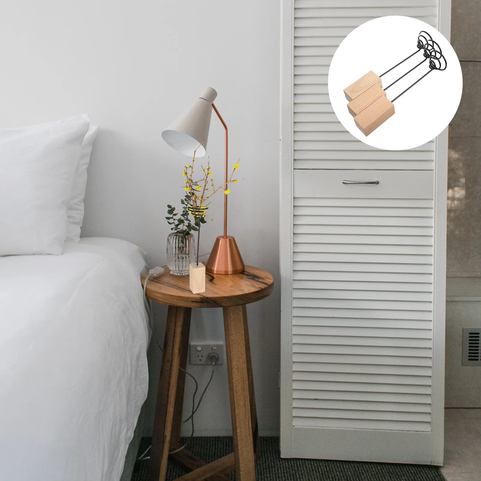 3 Pcs Decor Plant Pots Stands Air Vase Rack Container Desktop Display Note Folder
3 Pcs Decor Plant Pots Stands Air Vase Rack Container Desktop Display Note Folder