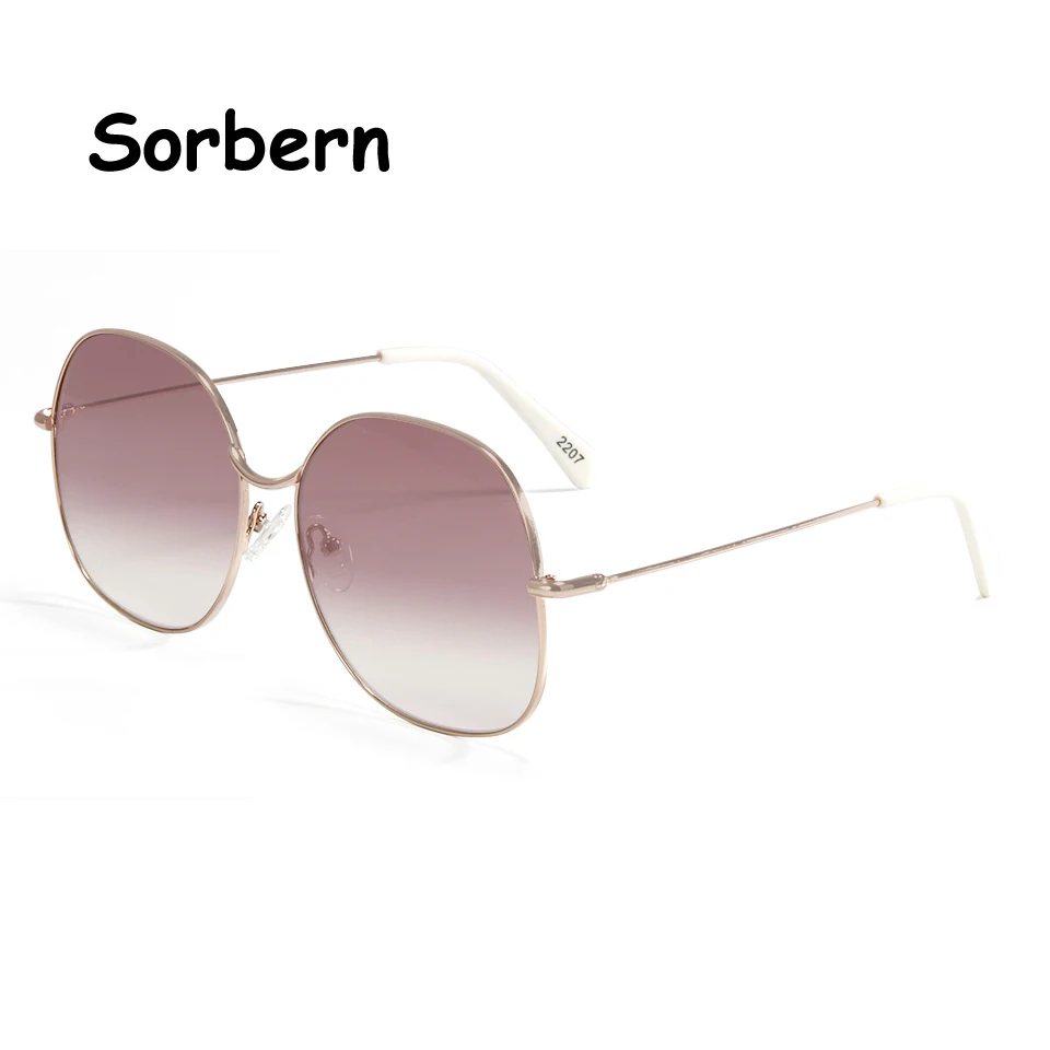 Luxury Designer Big Metal Frame Gradient Sunglasses Oversized Lens UV400 Pink Shades Fashion Anti-UV Ladies Eyewear lunette
Luxury Designer Big Metal Frame Gradient Sunglasses Oversized Lens UV400 Pink Shades Fashion Anti-UV Ladies Eyewear lunette