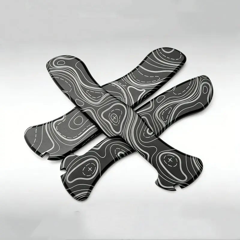 A Pair Contour Pattern Custom Handle Patches for 111MM Army 0.8461.MW4DE Soldier Folding Tool Scales
A Pair Contour Pattern Custom Handle Patches for 111MM Army 0.8461.MW4DE Soldier Folding Tool Scales