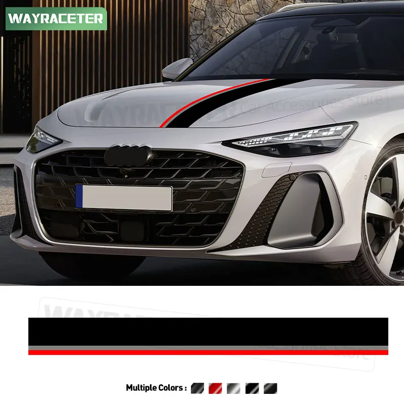 Car Hood Bonnet Stripes Sticker Sport Performance Tri Color Engine Cover Vinyl Decal For Audi A6 C9 2025 S6 2026 Acccessories
Car Hood Bonnet Stripes Sticker Sport Performance Tri Color Engine Cover Vinyl Decal For Audi A6 C9 2025 S6 2026 Acccessories