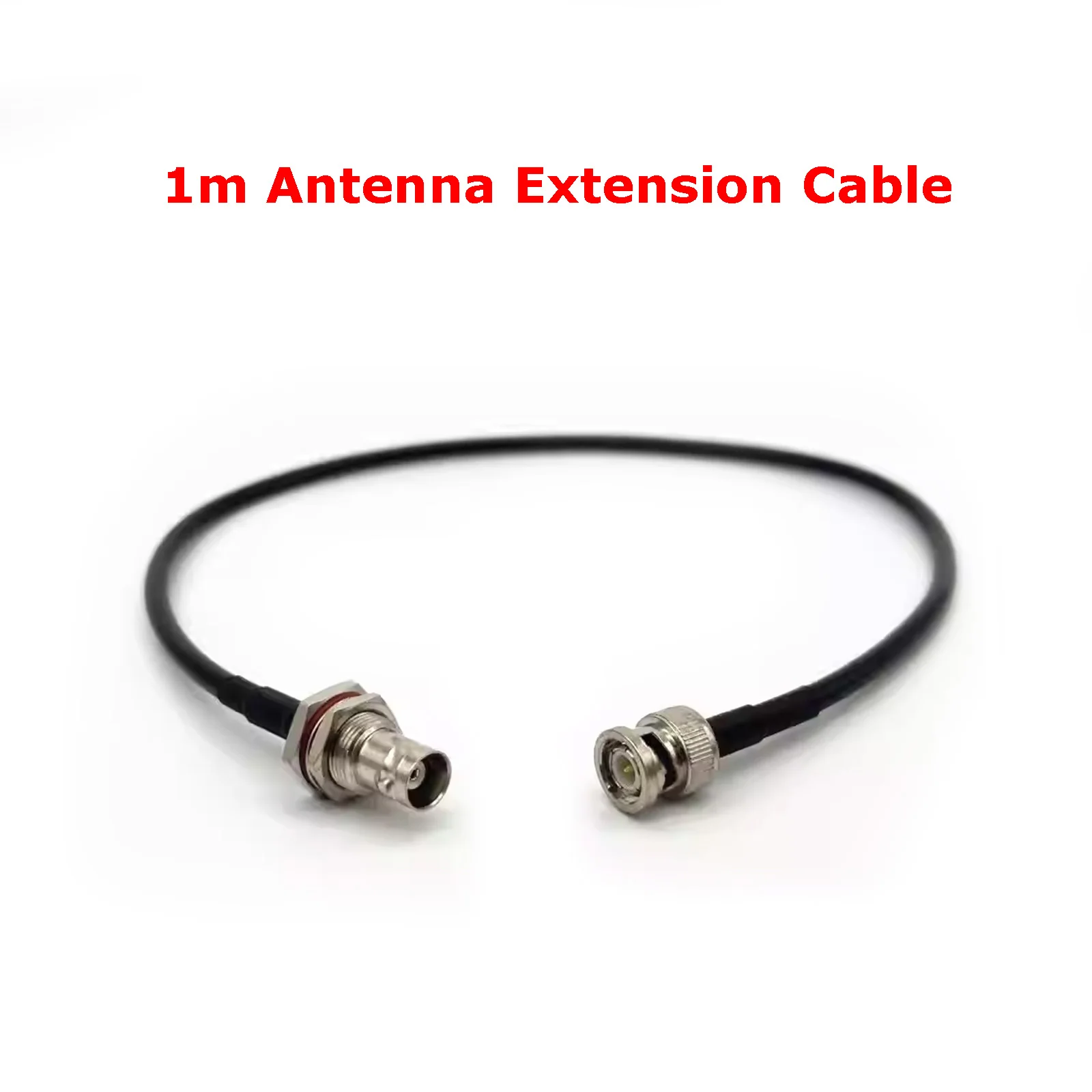 BNC Male to Female 1M Antenna Extension Cable Rack Cabinet Panel Extension Cable for Wireless Microphone Receivers
BNC Male to Female 1M Antenna Extension Cable Rack Cabinet Panel Extension Cable for Wireless Microphone Receivers