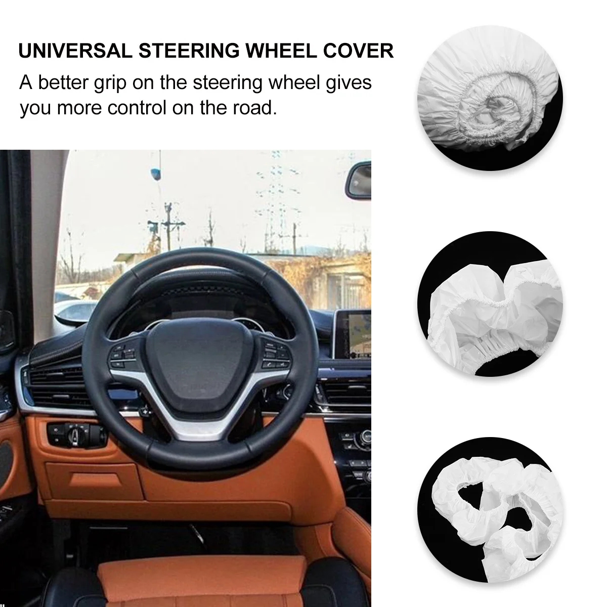 100Pcs Steering Wheel Covers Disposable PVC Protector Universal Car Supplies Decor Grip Control Universal Steering Wheel Cover
100Pcs Steering Wheel Covers Disposable PVC Protector Universal Car Supplies Decor Grip Control Universal Steering Wheel Cover