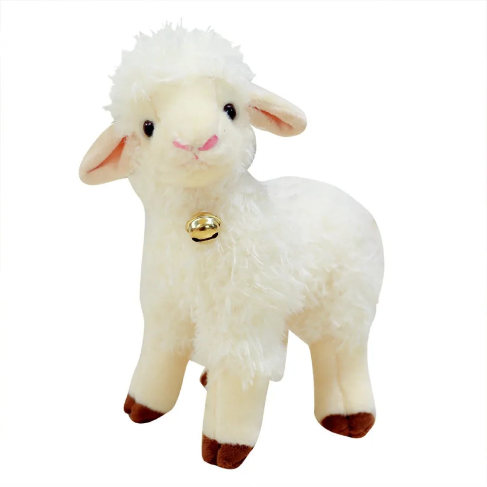 Doll Toys PP Cotton Baby Lamb Plush Doll Fluffy Stuffed Big Ears Sheep Plush Toys 25/30cm Lovely Baby Sheep Keychain Kids Gift
Doll Toys PP Cotton Baby Lamb Plush Doll Fluffy Stuffed Big Ears Sheep Plush Toys 25/30cm Lovely Baby Sheep Keychain Kids Gift