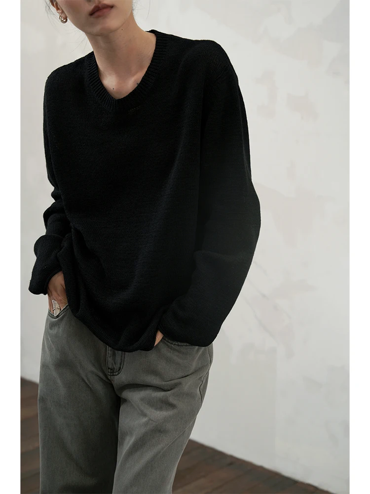 Toughsen Linen Cotton Nylon Long Sleeve Knitted T-Shirt Loose Fit round Neck Casual Top for Men And Women
Toughsen Linen Cotton Nylon Long Sleeve Knitted T-Shirt Loose Fit round Neck Casual Top for Men And Women
