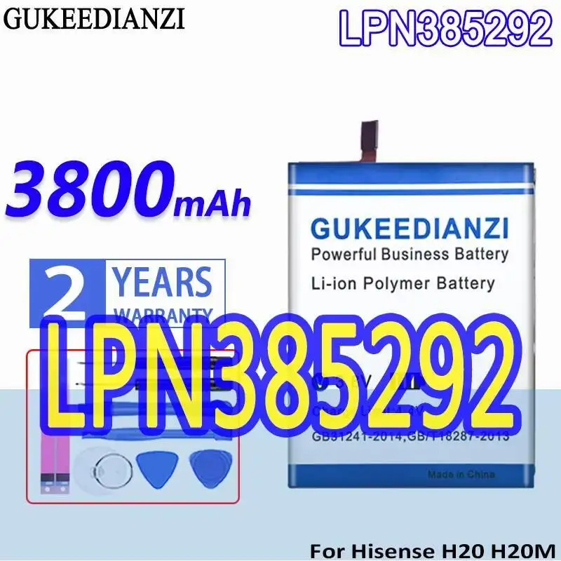 Mobile Phone Battery Good Low-Temperature Performance 3800Mah For Hisense H20 H20M HLTE510 HLTE510T HLTE510M LPN385292
Mobile Phone Battery Good Low-Temperature Performance 3800Mah For Hisense H20 H20M HLTE510 HLTE510T HLTE510M LPN385292