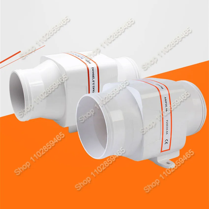 12V 24V DC 130CFM 270CFM In-Line Bilge Blower Fan Straight-flow Engine Room Exhaust Fan 3 Inch 4 Inch RV Room Car Yacht Fan
12V 24V DC 130CFM 270CFM In-Line Bilge Blower Fan Straight-flow Engine Room Exhaust Fan 3 Inch 4 Inch RV Room Car Yacht Fan