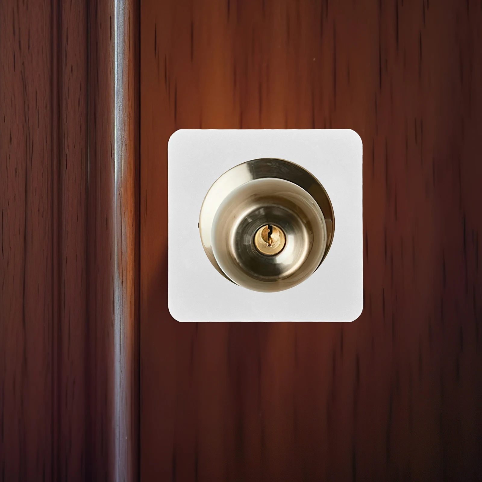 Stainless Steel Lock Repair Thickened Durable Security Reinforcement Bedroom Knobs Fixing Cover Bracket No Drilling Easy 
Stainless Steel Lock Repair Thickened Durable Security Reinforcement Bedroom Knobs Fixing Cover Bracket No Drilling Easy
