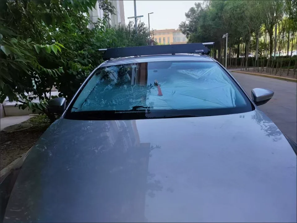 Бесшумный универсальный спойлер на крышу, воздушный дефлектор, шумопоглотитель
Бесшумный универсальный спойлер на крышу, воздушный дефлектор, шумопоглотитель