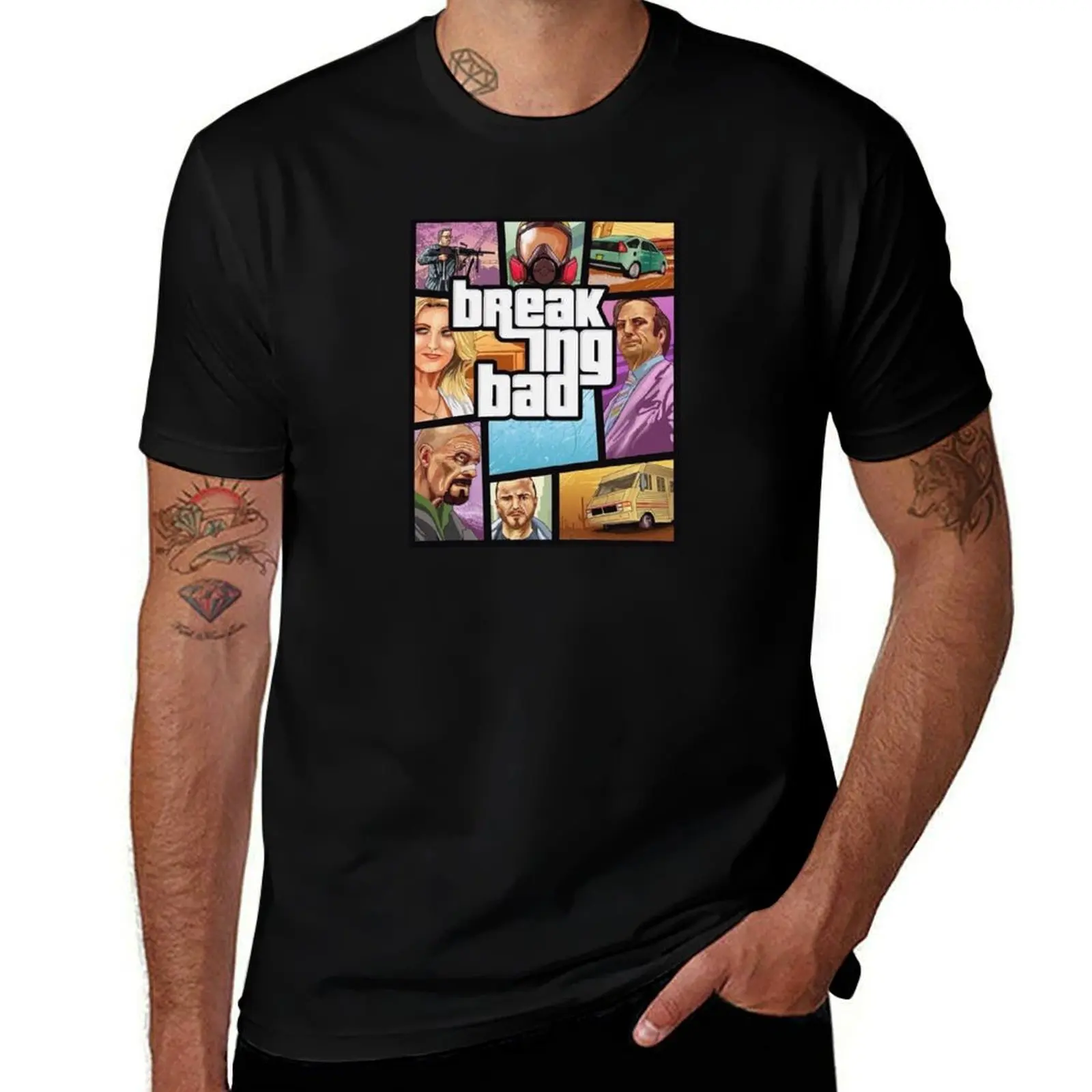 Breaking Bad GTA Style T-Shirt topping vintage vintage anime shirt men graphic t shirts
Breaking Bad GTA Style T-Shirt topping vintage vintage anime shirt men graphic t shirts