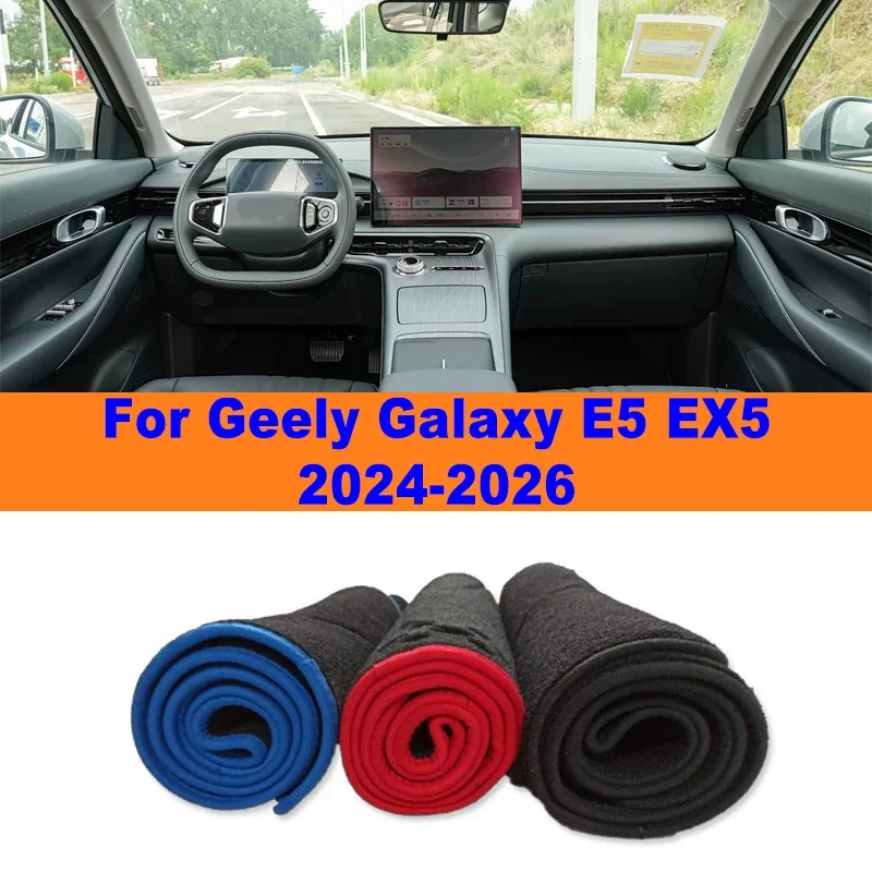 Anti-Glare Dashboard Cover Dash Mat Non-Slip Sun Shade Pad Interior Protector For Geely Galaxy E5 EX5 2024-2026 Car Accessories
Anti-Glare Dashboard Cover Dash Mat Non-Slip Sun Shade Pad Interior Protector For Geely Galaxy E5 EX5 2024-2026 Car Accessories