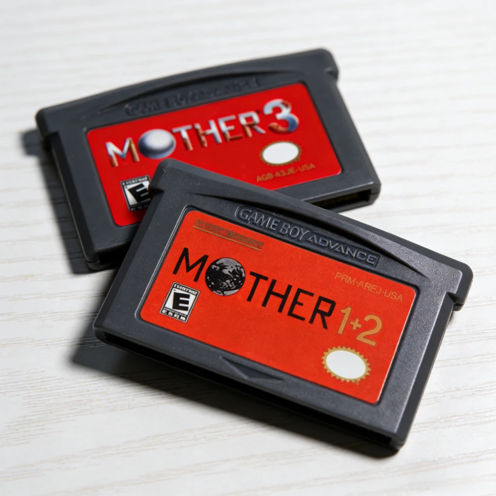 Картридж для игровой консоли GBA серии Mother, 32-битная игровая карта Mother 1 2 3, серый корпус, для GBA NDS, версии США/Европа
Картридж для игровой консоли GBA серии Mother, 32-битная игровая карта Mother 1 2 3, серый корпус, для GBA NDS, версии США/Европа