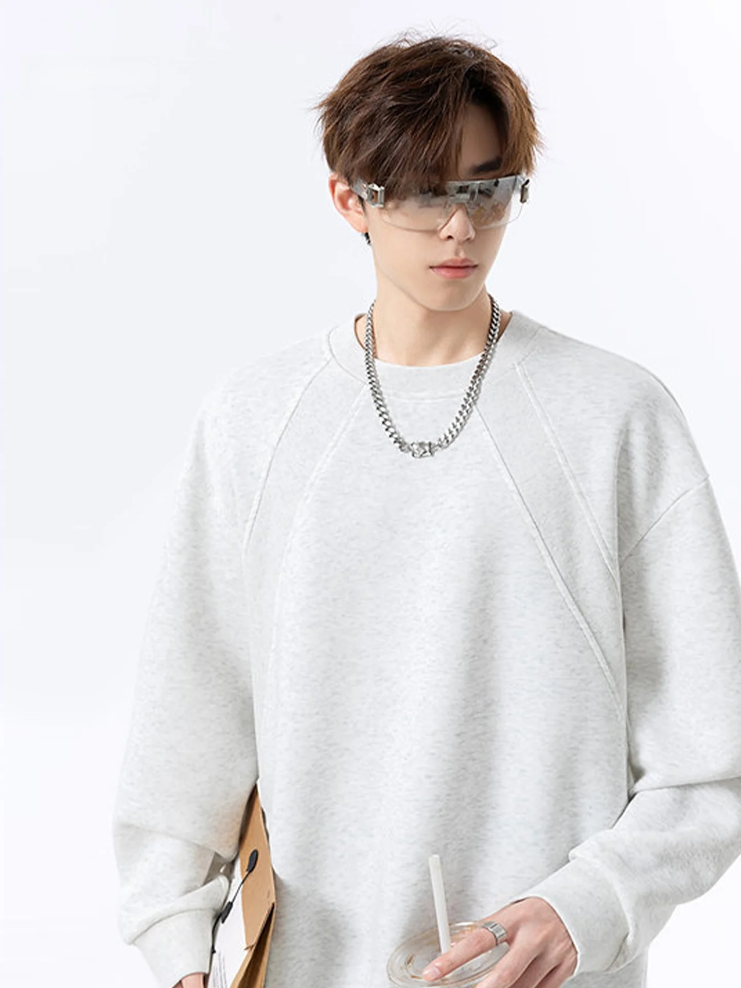 Cleanfit Men's round Ne Sweatirt Casual Loose Fit Heavyweight Comfortable Cotton Polyester Blend ort Sve T-irt
Cleanfit Men's round Ne Sweatirt Casual Loose Fit Heavyweight Comfortable Cotton Polyester Blend ort Sve T-irt