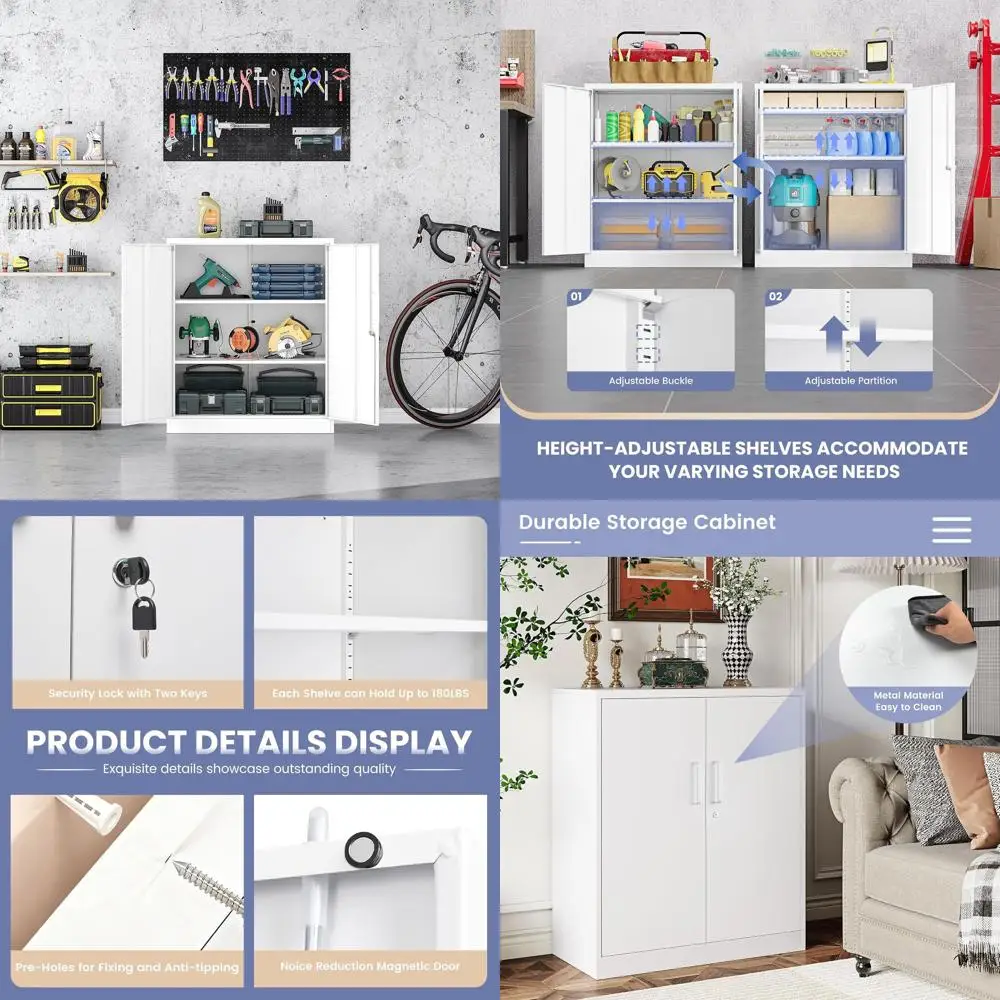 Металлический шкаф для хранения на 36 ящиков с замком, регулируемыми полками для гаража, дома или офиса
Металлический шкаф для хранения на 36 ящиков с замком, регулируемыми полками для гаража, дома или офиса