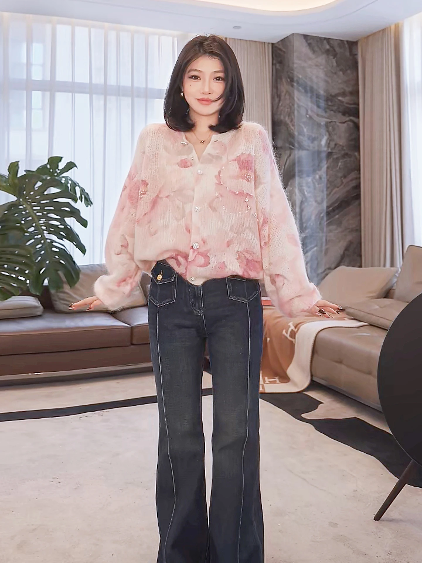 ME【Pearl Garden】Woolen Knitted Sweater Textured Weave Faionable Versatile Fce Pull Long Sve Cardigan MESA4
ME【Pearl Garden】Woolen Knitted Sweater Textured Weave Faionable Versatile Fce Pull Long Sve Cardigan MESA4