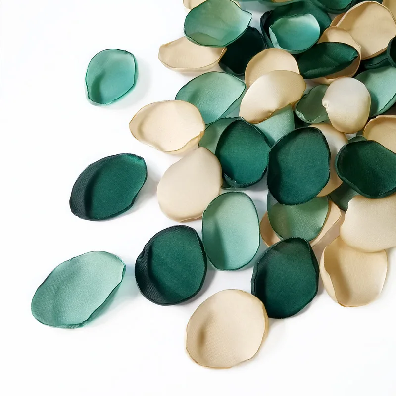 100pcs Mixed Green Silk Satin Rose Petals Artifical Flowers for Wedding Party Decoration Supplies
100pcs Mixed Green Silk Satin Rose Petals Artifical Flowers for Wedding Party Decoration Supplies