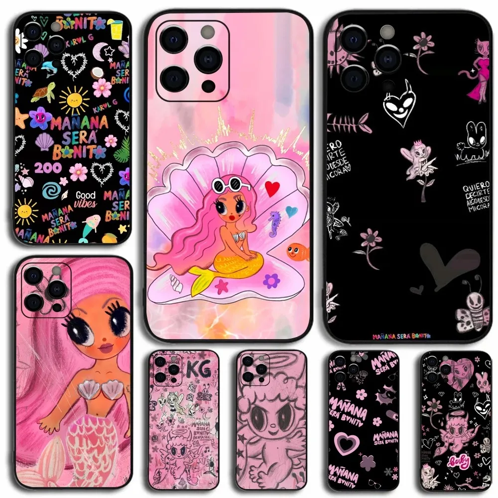 Karol M-Manana Sera B-Bonito Phone Case For Apple iPhone 15,14,13,12,11,Pro,X,XS,Max,XR,Plus,Mini Soft Black Cover
Karol M-Manana Sera B-Bonito Phone Case For Apple iPhone 15,14,13,12,11,Pro,X,XS,Max,XR,Plus,Mini Soft Black Cover