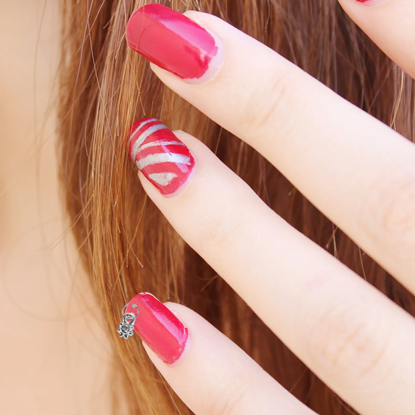 2Sets Nail Art Charms Dangle Decoration DIY Jewelry Piercing Tool Manicure Supplies Dangle Nail Charm Manicure Charm 
2Sets Nail Art Charms Dangle Decoration DIY Jewelry Piercing Tool Manicure Supplies Dangle Nail Charm Manicure Charm