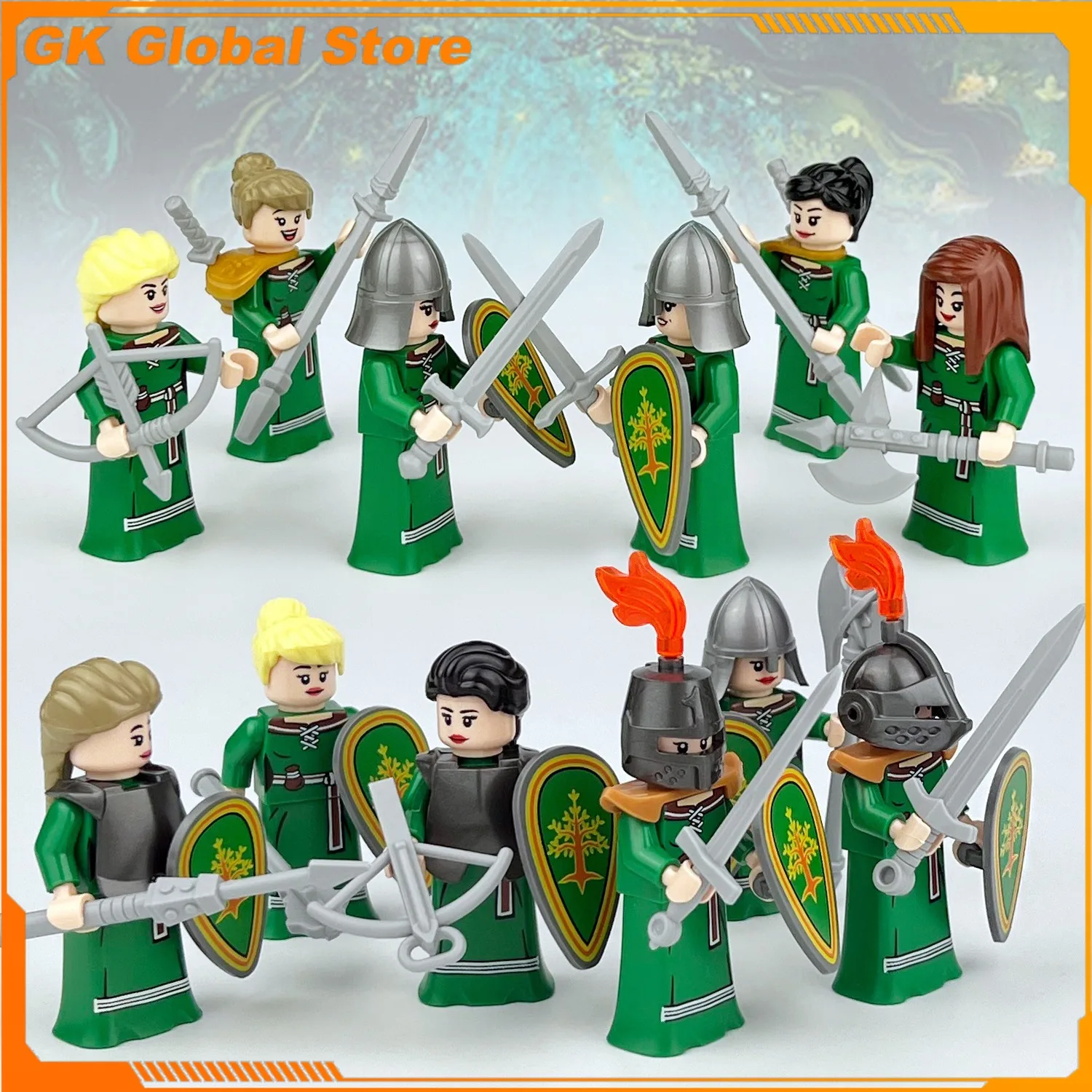 4.5cm Female Knight Middle Ages Perimeter PVC Model Building Block Builders Desktop Decoration Ornaments Kid Birthday Gifts Toys
4.5cm Female Knight Middle Ages Perimeter PVC Model Building Block Builders Desktop Decoration Ornaments Kid Birthday Gifts Toys