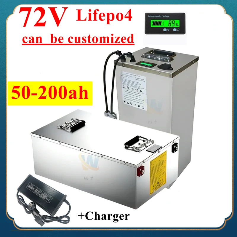 Waterproof Lithium Battery 50Ah-200Ah for Scooter Motorcycle Tricycle Electric Car - High Capacity 100Ah 150Ah 180Ah 200Ah Opti
Waterproof Lithium Battery 50Ah-200Ah for Scooter Motorcycle Tricycle Electric Car - High Capacity 100Ah 150Ah 180Ah 200Ah Opti