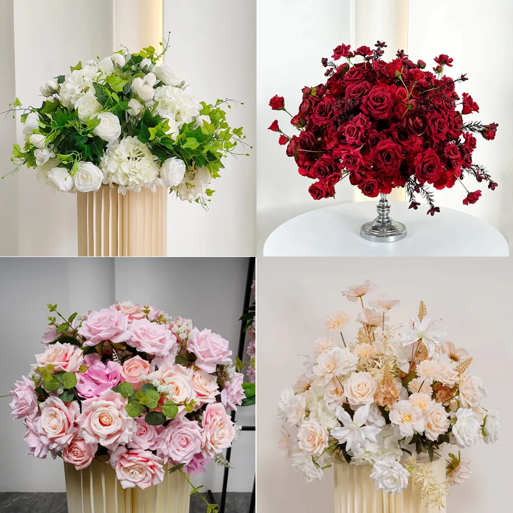 Artificial flowers Hydrangea Rose Flower ball Wedding Table Centerpiece Decoration Marriage Banquet Road Lead Floral Event Props
Artificial flowers Hydrangea Rose Flower ball Wedding Table Centerpiece Decoration Marriage Banquet Road Lead Floral Event Props