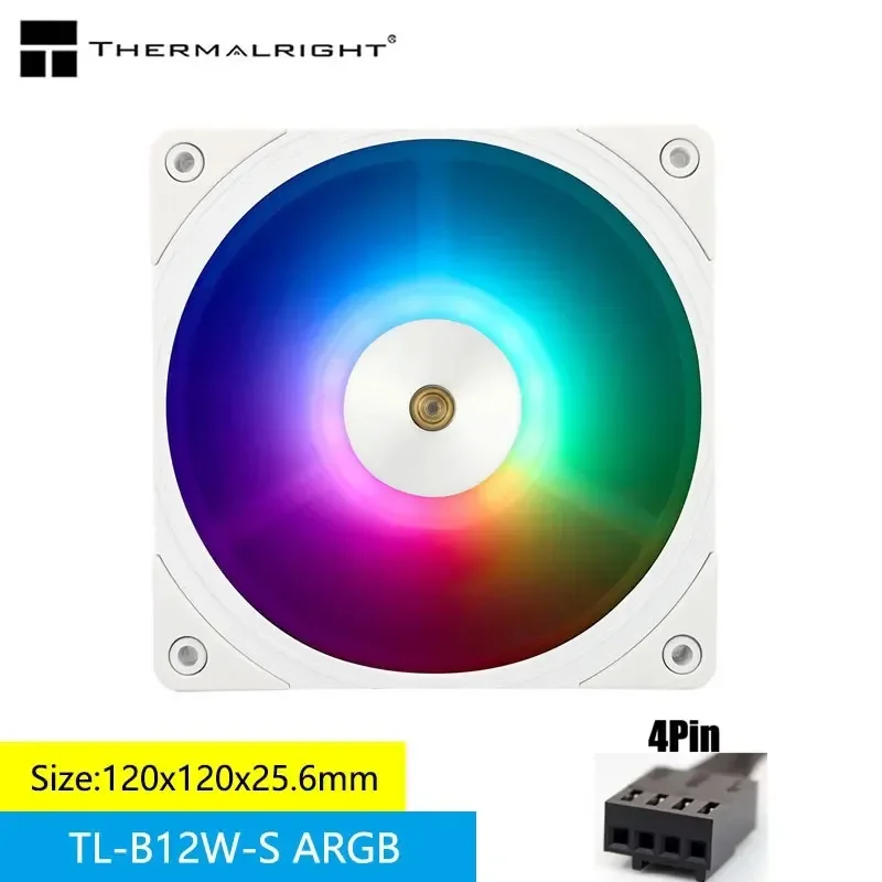 Thermalright TL-B12W-S 120mm Fan PC Computer Case Fan Cooling Cooler 3PIN ARGB 12cm Mute Fans 4pin PWM Adjust Speed FAN
Thermalright TL-B12W-S 120mm Fan PC Computer Case Fan Cooling Cooler 3PIN ARGB 12cm Mute Fans 4pin PWM Adjust Speed FAN
