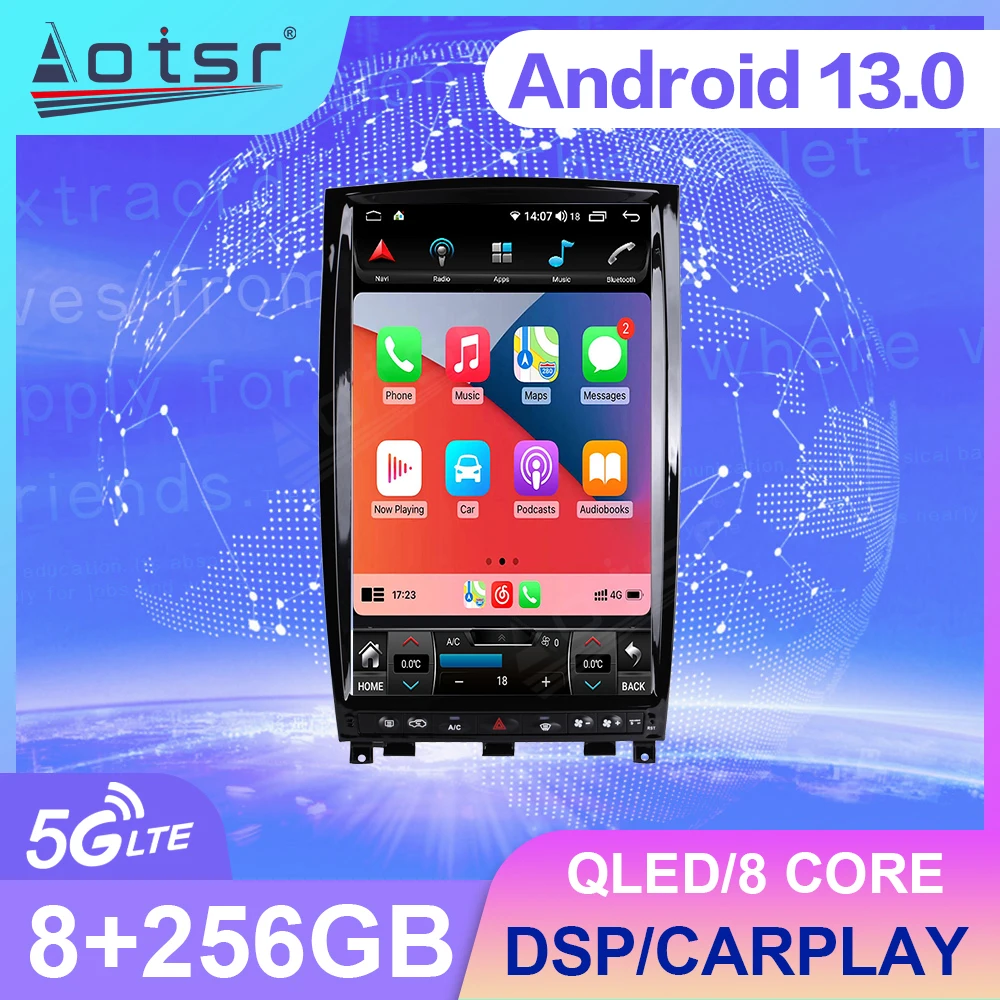 14.5" Car Radio For Infiniti QX50 2013-2016 EX25 E35 E37 2008-2013 Video Player Stereo Auto GPS Navi DSP Carplay Audio Stereo
14.5" Car Radio For Infiniti QX50 2013-2016 EX25 E35 E37 2008-2013 Video Player Stereo Auto GPS Navi DSP Carplay Audio Stereo