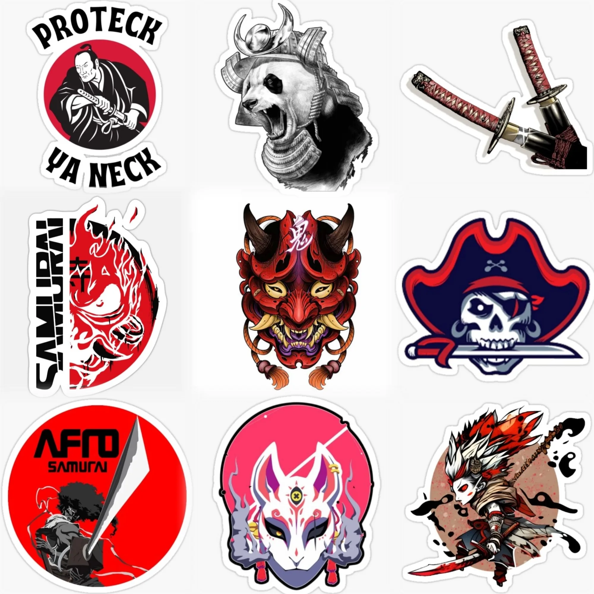 Samurai Ninja Ghost Warrior Creative PVC Sticker for Decorate Car Van Truck Helmet Window Wall Fridge Decal Accessorie
Samurai Ninja Ghost Warrior Creative PVC Sticker for Decorate Car Van Truck Helmet Window Wall Fridge Decal Accessorie