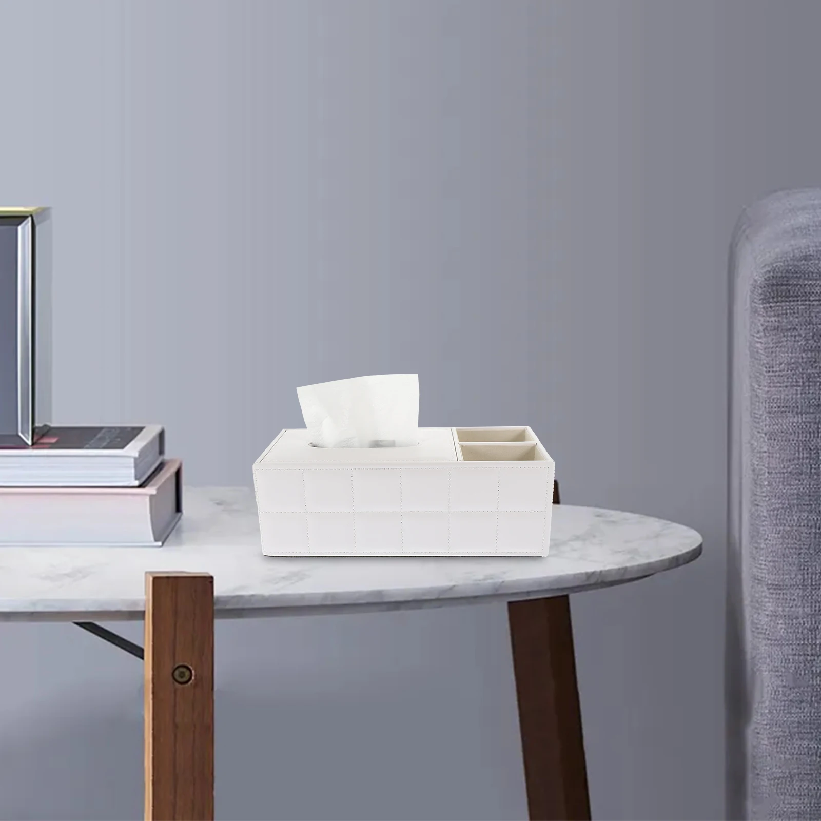 Multifunctional Tissue Box Desktop ganizer Bamboo Paper Towel Dispenser Remote Scissor Pencil Holder Clean Tidy Home Office Car
Multifunctional Tissue Box Desktop ganizer Bamboo Paper Towel Dispenser Remote Scissor Pencil Holder Clean Tidy Home Office Car