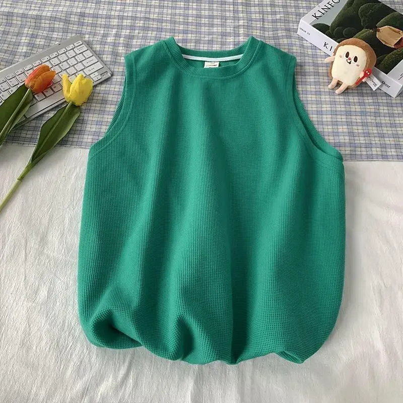 LIBIELIY Avocado Green Waffle Vest T-shirt Men's Summer Large Size 300 Catties American Retro Inner Sleeveless Top
LIBIELIY Avocado Green Waffle Vest T-shirt Men's Summer Large Size 300 Catties American Retro Inner Sleeveless Top