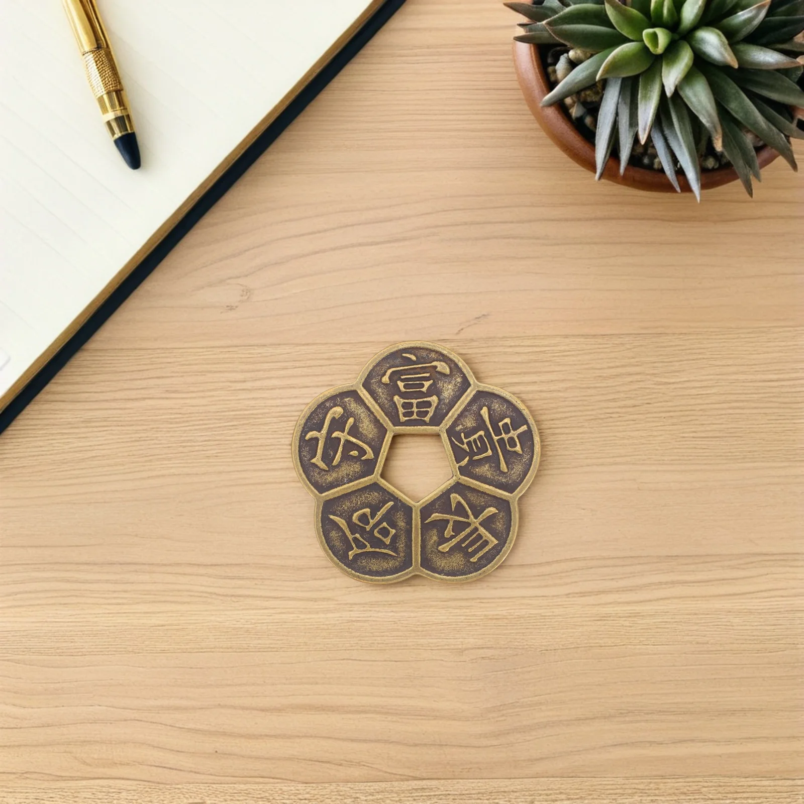 Chinese Lucky Coins Brass Divination Coin For Feng Shui Decorative Use coin Display Good Luck Charm
Chinese Lucky Coins Brass Divination Coin For Feng Shui Decorative Use coin Display Good Luck Charm