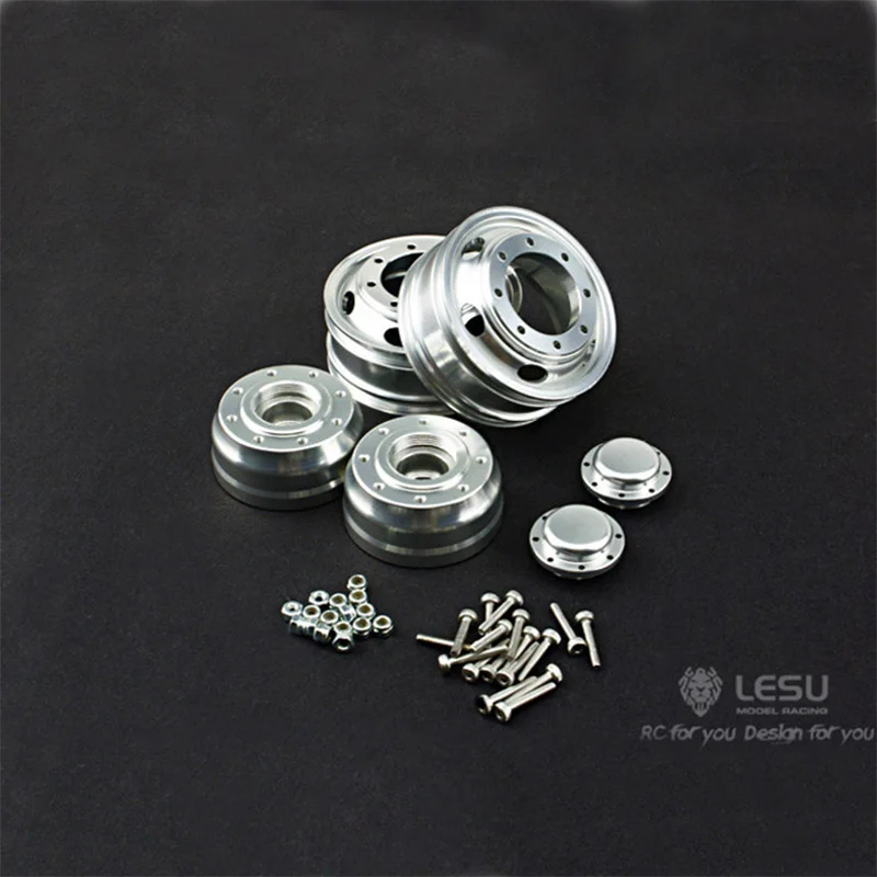 LESU W-2009 1/14 truck front axle wheel hub narrow tire aluminum alloy wheel hub, suitable for Tamiya tractor or mud truck model
LESU W-2009 1/14 truck front axle wheel hub narrow tire aluminum alloy wheel hub, suitable for Tamiya tractor or mud truck model