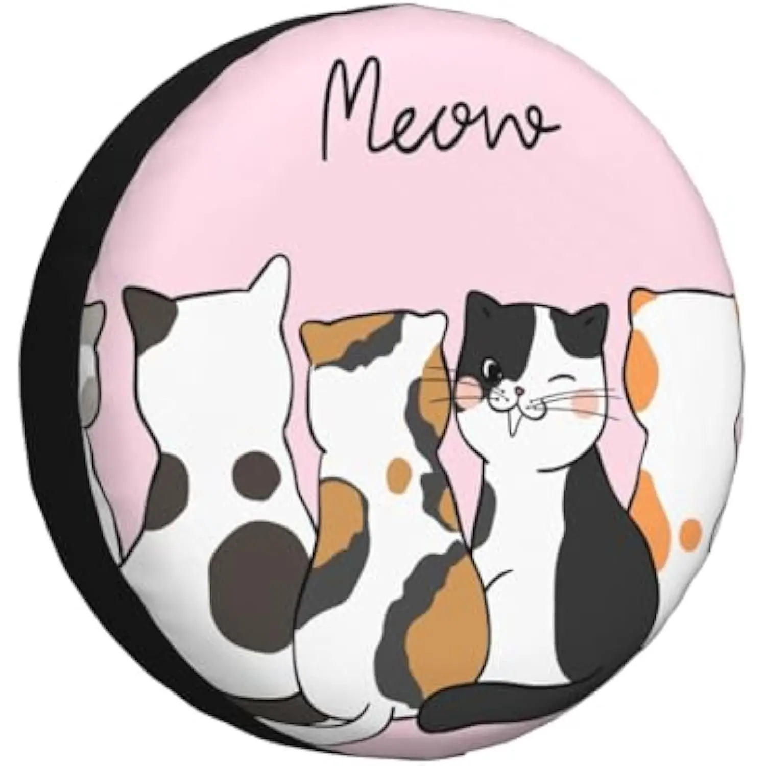 Cute Cats Meow Tire Cover Waterproof Spare Wheel Cover Universal Fit for RV SUV Trailer Camper
Cute Cats Meow Tire Cover Waterproof Spare Wheel Cover Universal Fit for RV SUV Trailer Camper