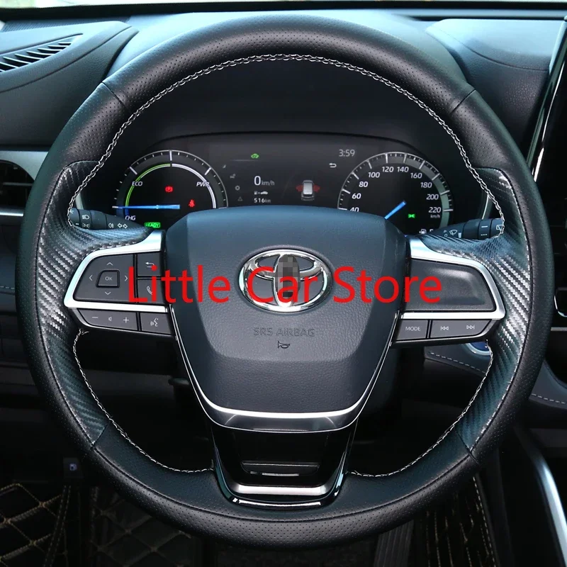 Для Toyota Highlander 2021-22 DIY пришив ручной черный кожаный чехол на руль аксессуары для салона автомобиля
Для Toyota Highlander 2021-22 DIY пришив ручной черный кожаный чехол на руль аксессуары для салона автомобиля