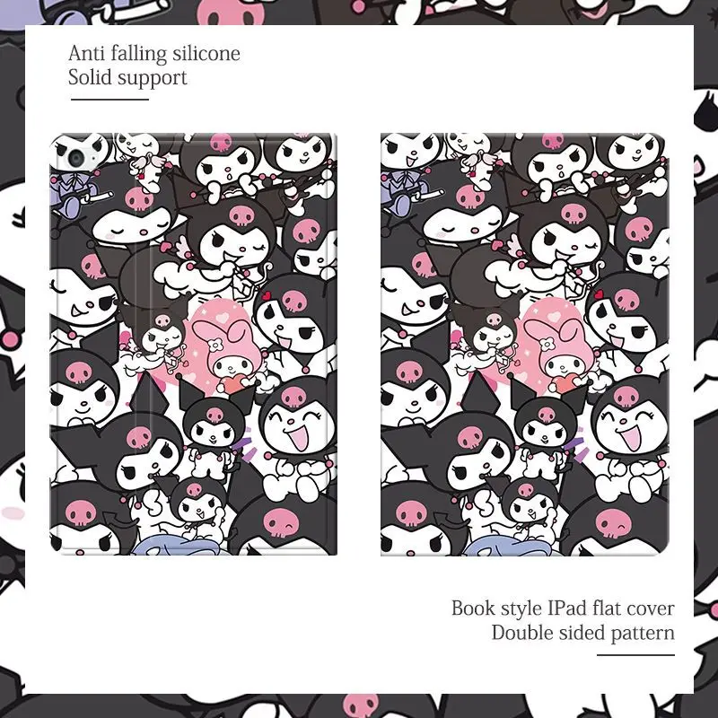 Kawaii Sanrio Kuromi For iPad Pro 2022 2021 11 Case Air 4 Mini 6 10.2 9/8/7th 9.7 Air 3 2 Mini 4 5 Cartoon Anti-fall Soft Cover
Kawaii Sanrio Kuromi For iPad Pro 2022 2021 11 Case Air 4 Mini 6 10.2 9/8/7th 9.7 Air 3 2 Mini 4 5 Cartoon Anti-fall Soft Cover