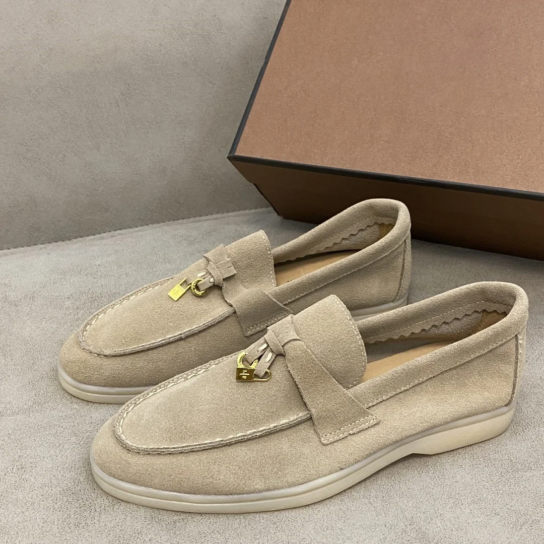Multicolor Kid Suede Flat Loafers Shoes Women Slip-On Flat Shoes Summer Runway Formal Business Walk Shoes Mujer
Multicolor Kid Suede Flat Loafers Shoes Women Slip-On Flat Shoes Summer Runway Formal Business Walk Shoes Mujer