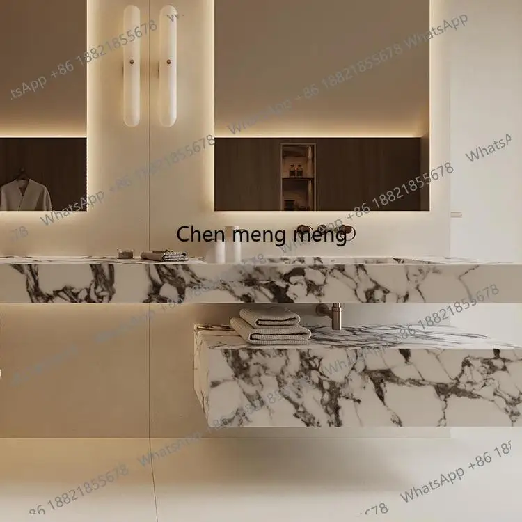 Роскошный каменный туалетный столик во французском стиле | Настенный туалетный столик для ванной комнаты | Современный плавающий шкаф для раковины с местом для хранения, высококачественный туалетный столик
Роскошный каменный туалетный столик во французском стиле | Настенный туалетный столик для ванной комнаты | Современный плавающий шкаф для раковины с местом для хранения, высококачественный туалетный столик