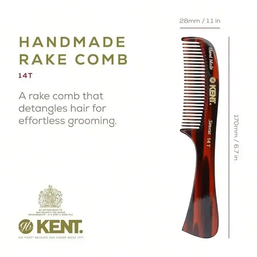 Handmade 14T Wide Teeth Detangling Comb For Long Thick Curly Wavy Hair
Handmade 14T Wide Teeth Detangling Comb For Long Thick Curly Wavy Hair