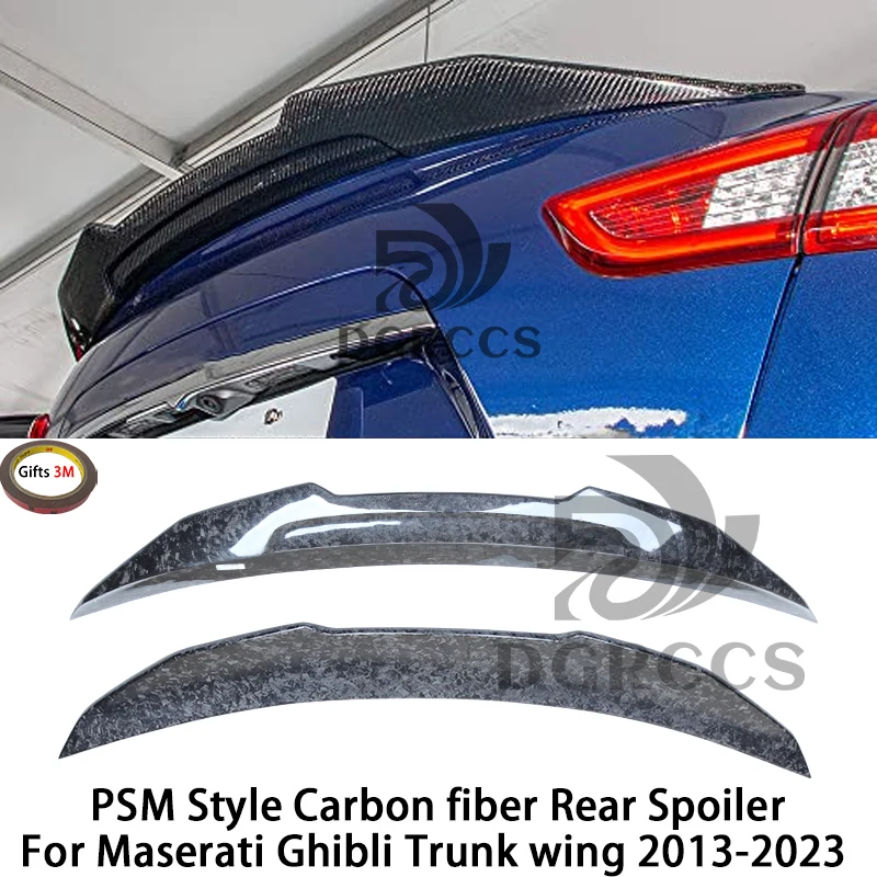 For Maserati Ghibli PSM Style Carbon fiber Rear Spoiler Trunk wing 2013-2023 Forged carbon Honeycomb Carbon fiber
For Maserati Ghibli PSM Style Carbon fiber Rear Spoiler Trunk wing 2013-2023 Forged carbon Honeycomb Carbon fiber