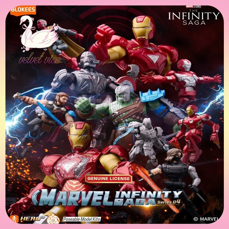 Original Blokees Marvel Infinity Saga Galaxy Version 04 Series Figures Blind Box Iron Man Anime Peripheral Collect Toys Boy Gift
Original Blokees Marvel Infinity Saga Galaxy Version 04 Series Figures Blind Box Iron Man Anime Peripheral Collect Toys Boy Gift