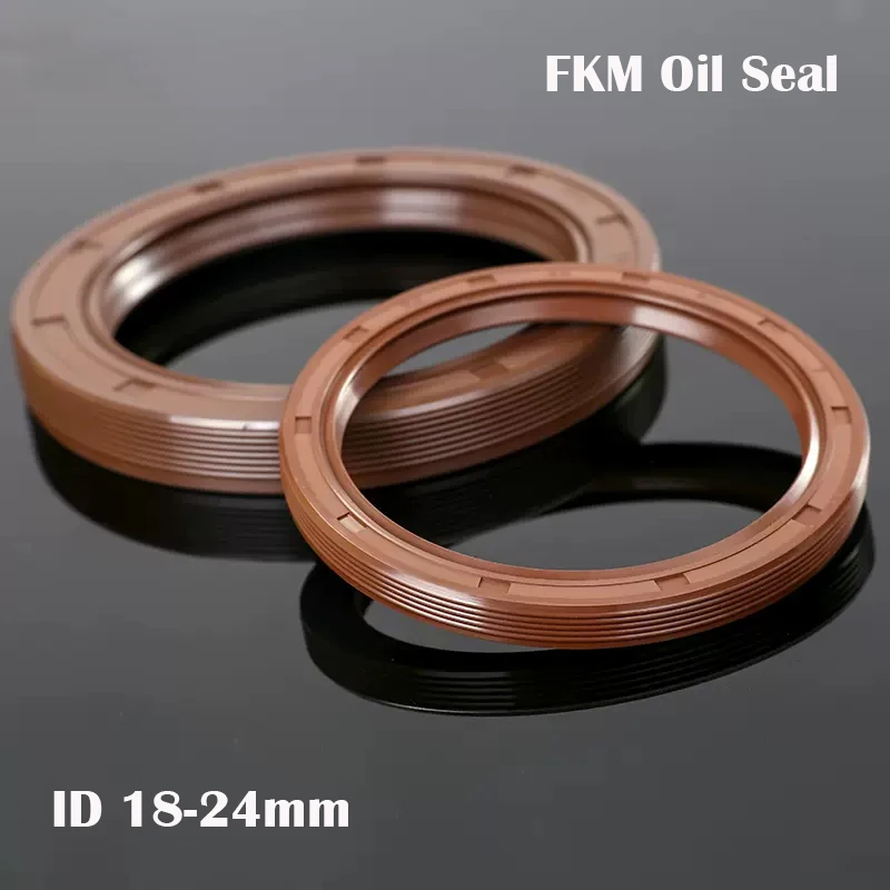 Fluoro Rubber Oil Seal, Inner Frame, External Thread,FKM VITON TG Type,Pack of 10,ID 18-24mm,OD 26-55mm,Thickness 5-12mm
Fluoro Rubber Oil Seal, Inner Frame, External Thread,FKM VITON TG Type,Pack of 10,ID 18-24mm,OD 26-55mm,Thickness 5-12mm