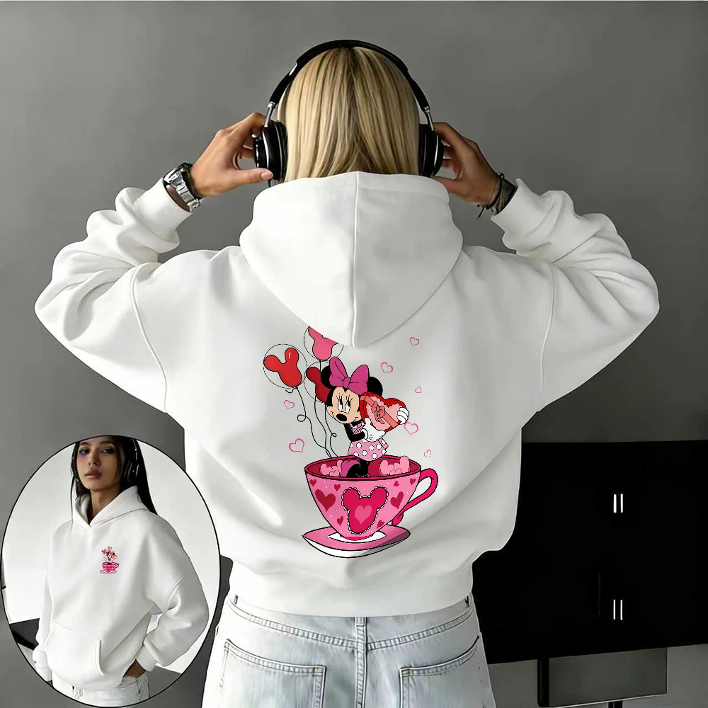 Осень/зима Disney Minnie Image в форме сердца, чайная чашка из 100% чистого хлопка с принтом для мужчин и женщин, теплый топ Y2k
Осень/зима Disney Minnie Image в форме сердца, чайная чашка из 100% чистого хлопка с принтом для мужчин и женщин, теплый топ Y2k