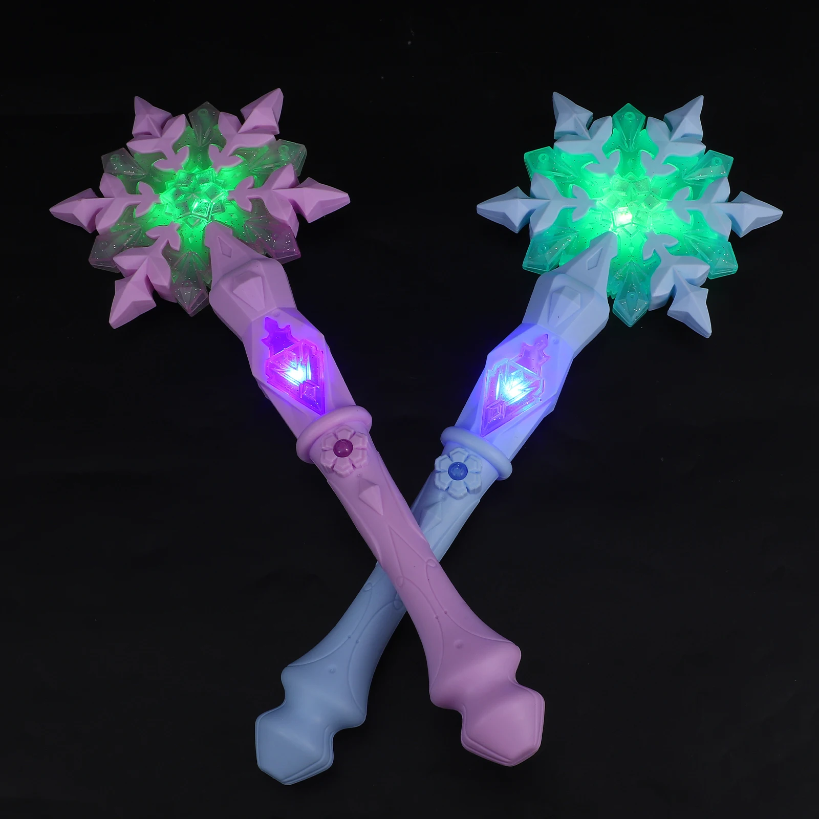 2Pcs Snowflake Light Up Sticks Glowing Fairy Wands Halloween Carnival Cosplay Costume Accessories Princess Magic Wand Props
2Pcs Snowflake Light Up Sticks Glowing Fairy Wands Halloween Carnival Cosplay Costume Accessories Princess Magic Wand Props