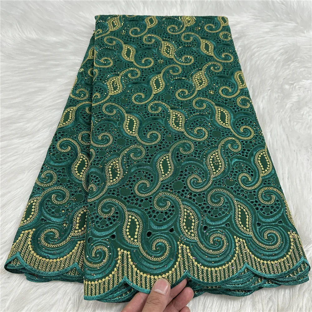 5 Yards Newest Design Swiss Voile Lace Fabric French Nigerian Cotton Dry Lace With Stones For Sewing Women Evening Party 31A15
5 Yards Newest Design Swiss Voile Lace Fabric French Nigerian Cotton Dry Lace With Stones For Sewing Women Evening Party 31A15